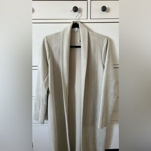 Beautiful suede Zara coat/long jacket